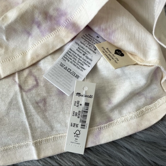 MADEWELL northside vintage tie-dye tee - Picture 5 of 7